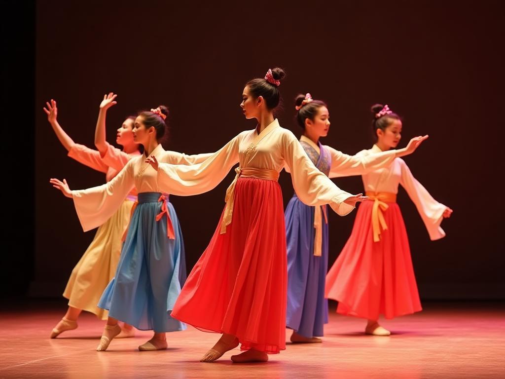 Korean traditional dance performance